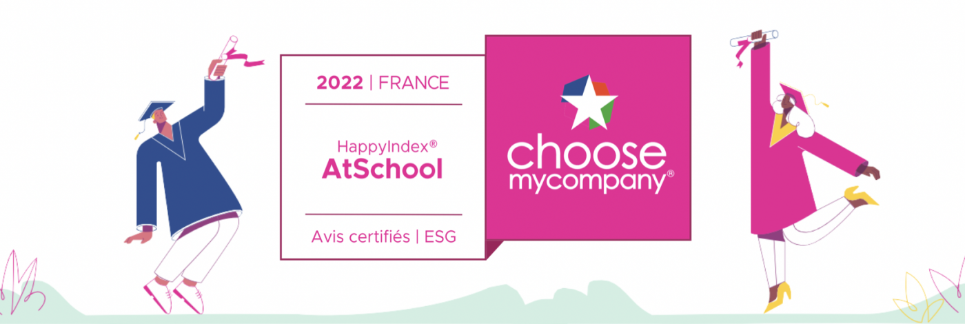 emlyon business school occupe la 2e place du Classement HappyAtSchool 2022, qui récompense les écoles offrant la meilleure expérience étudiante